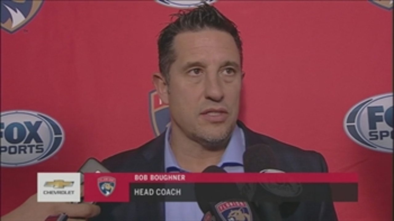 Bob Boughner: There weren't too many holes in our game tonight