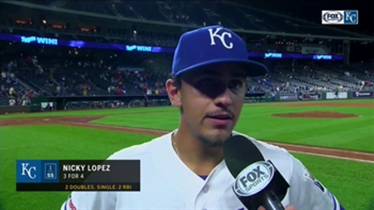 Lopez on the Royals' win: 'We want to finish strong'