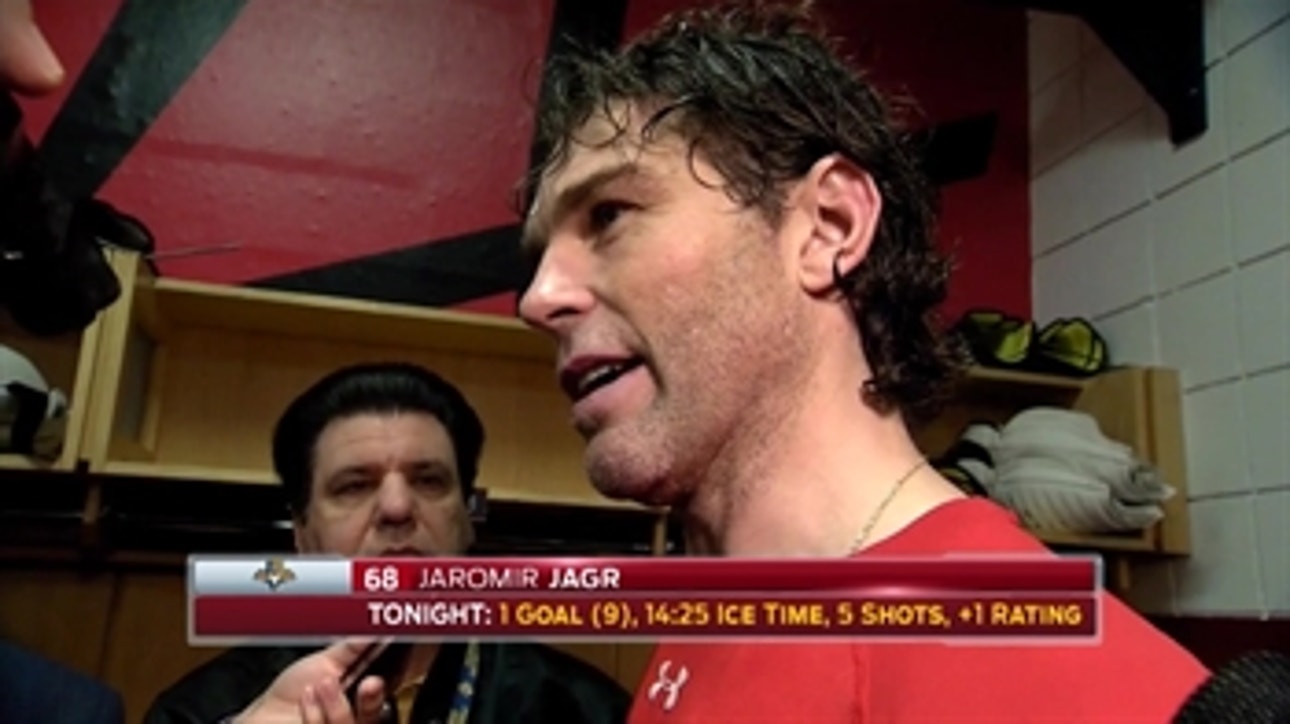 Jaromir Jagr scores 731st career goal in Panthers victory over Capitals