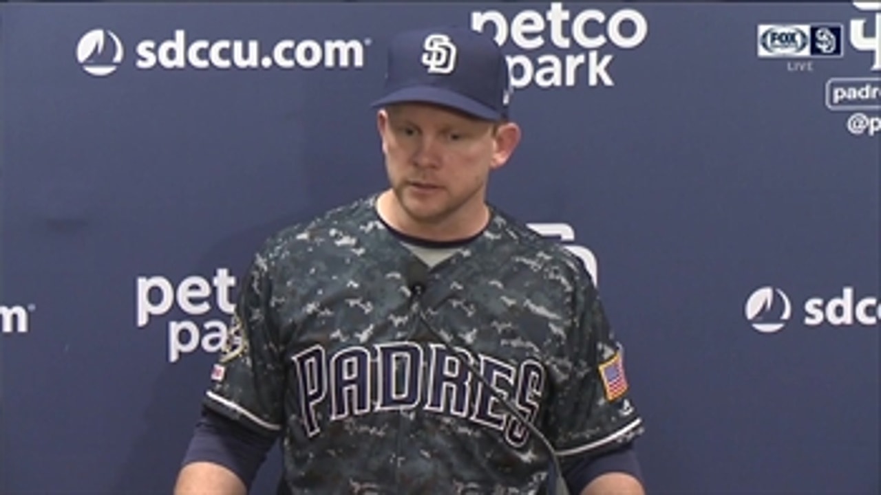 Padres skipper Andy Green on Chris Paddack's debut and the series win