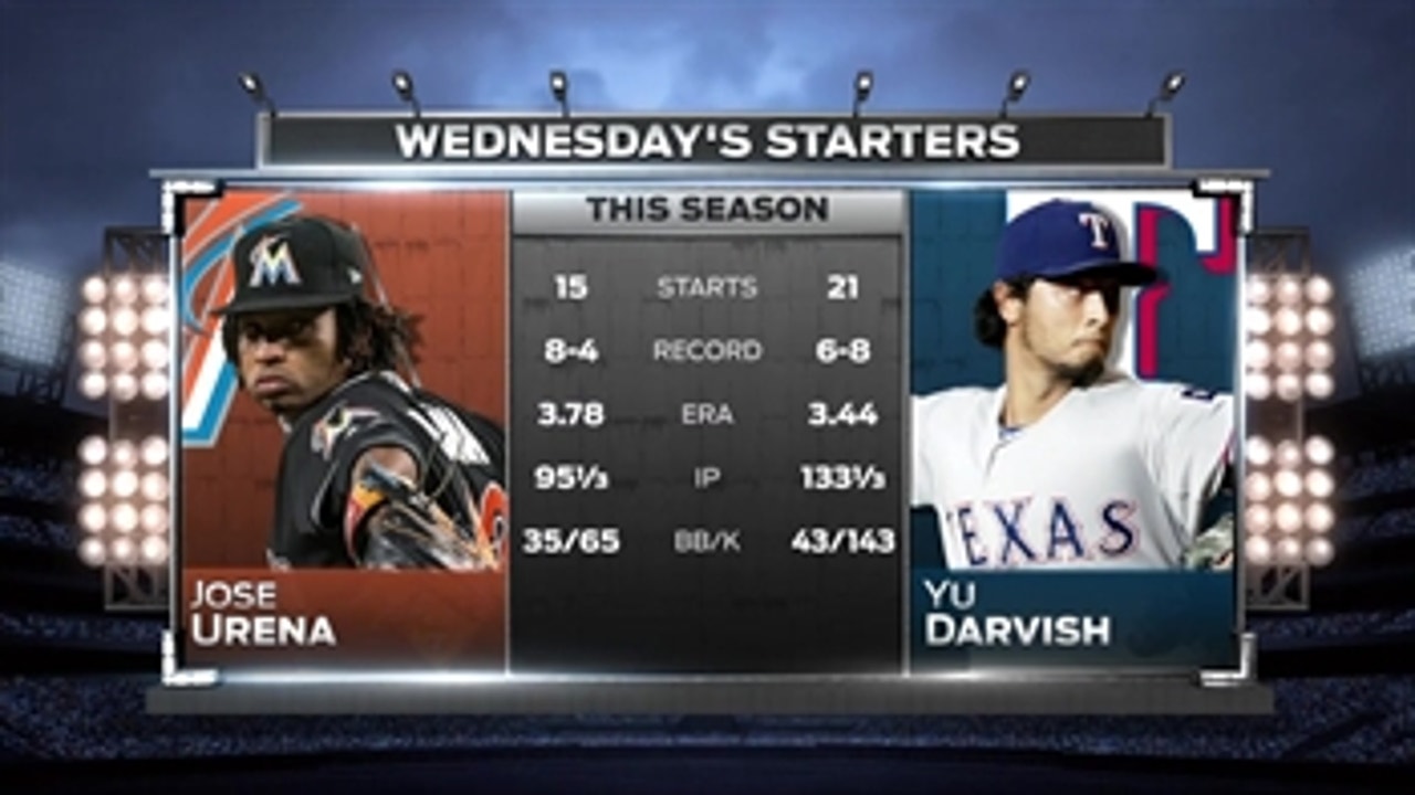 Marlins finish up trip looking to bounce back against Rangers