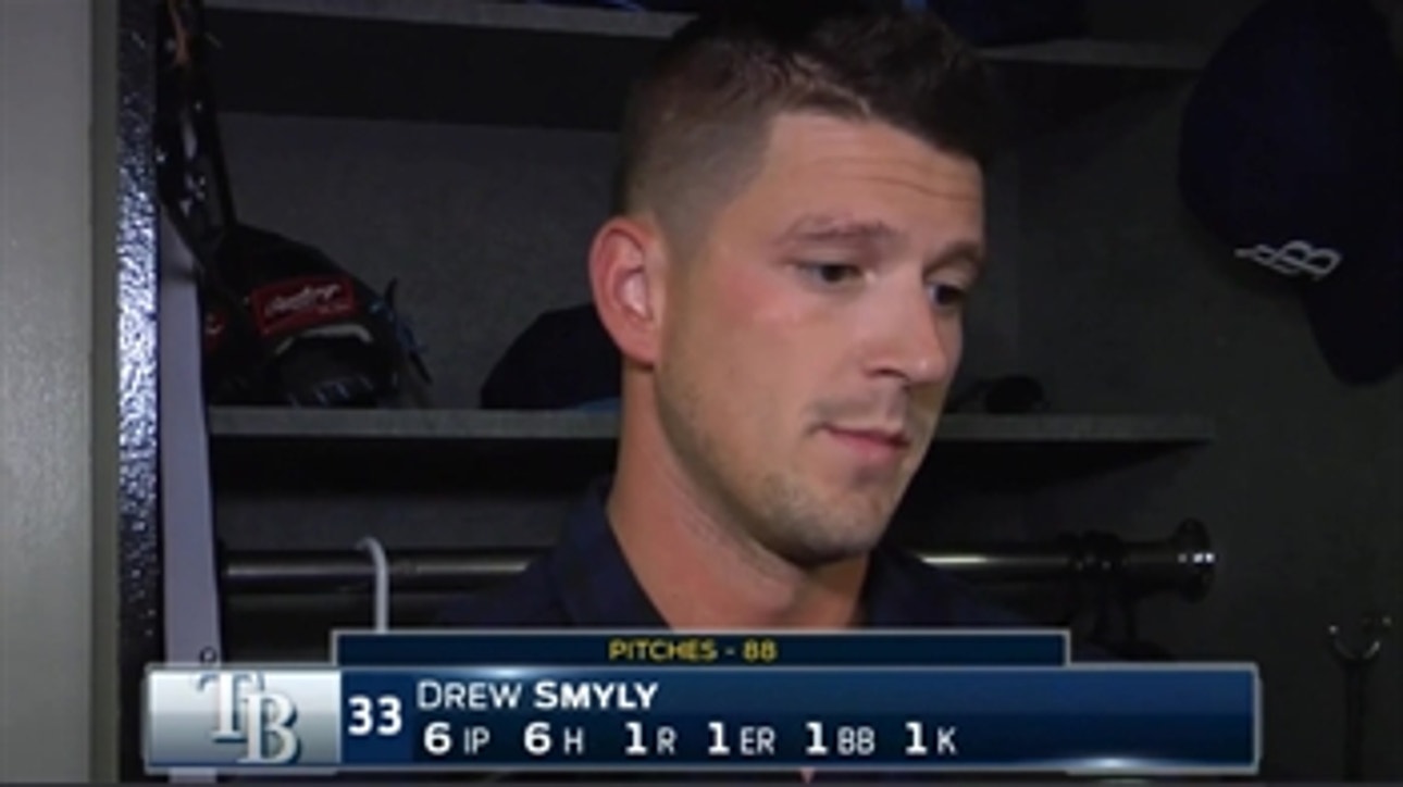 Drew Smyly says his start is something to build off of