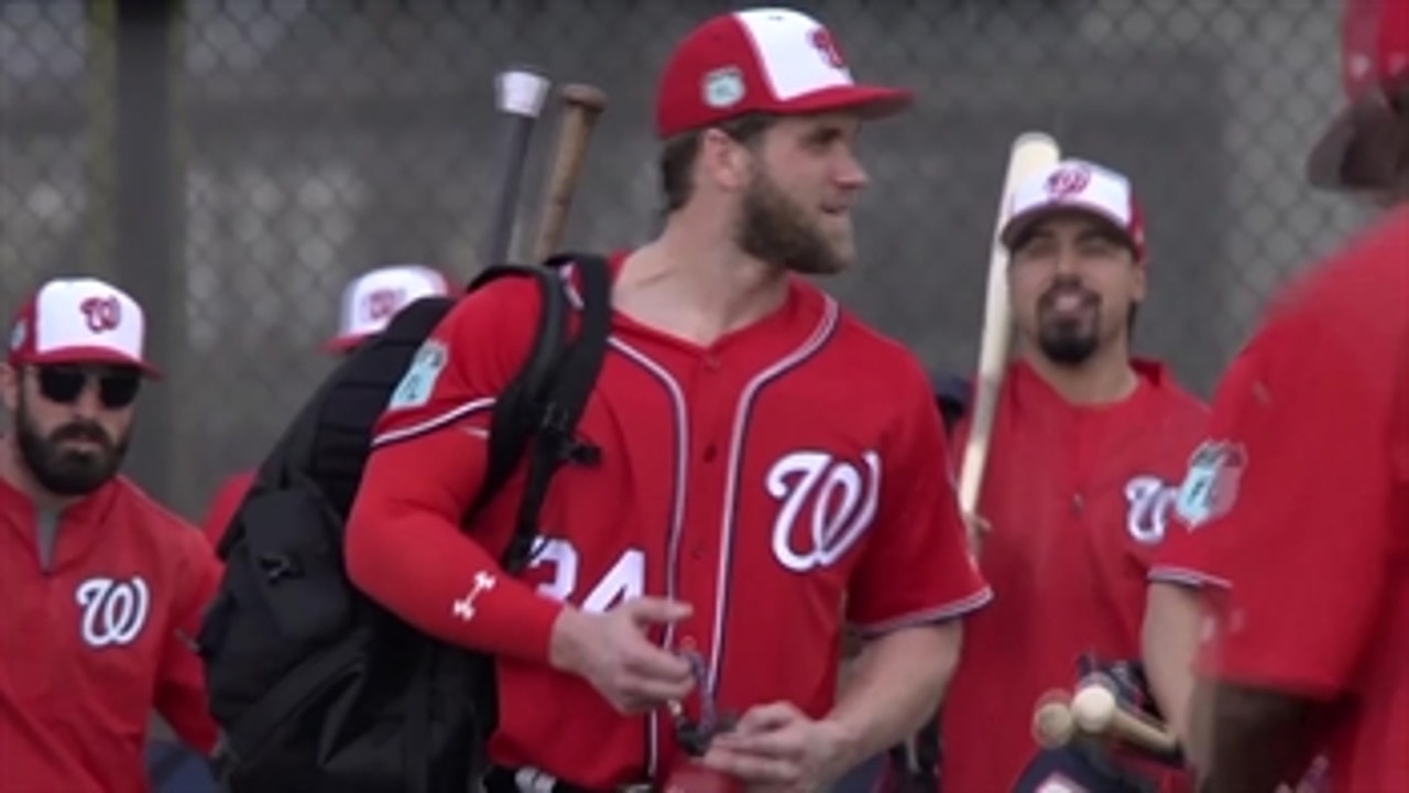 Dusty Baker uses fishing metaphors to describe Bryce Harper's approach