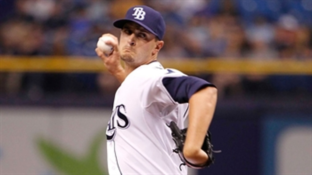 Odorizzi gets 1st major league 'W' as Rays rout Rangers