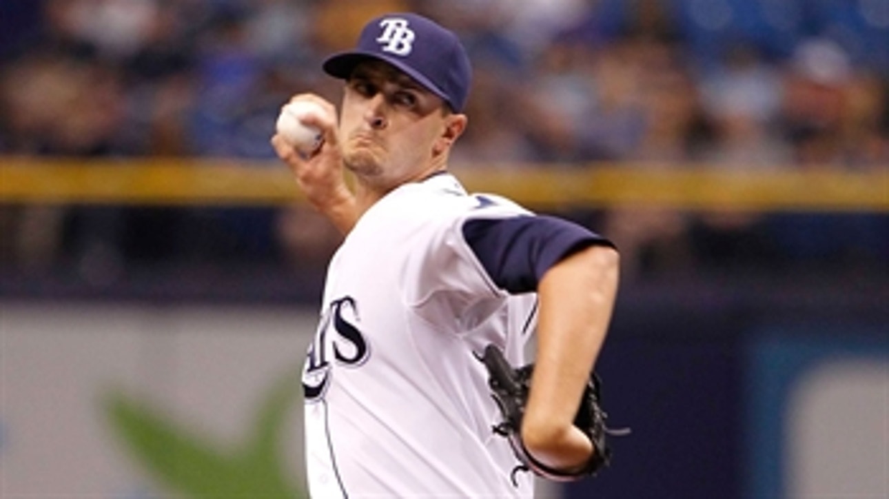 Odorizzi gets 1st major league 'W' as Rays rout Rangers
