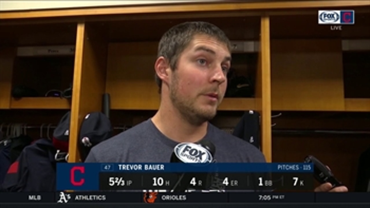 Bauer will correct, adjust despite solid start to season