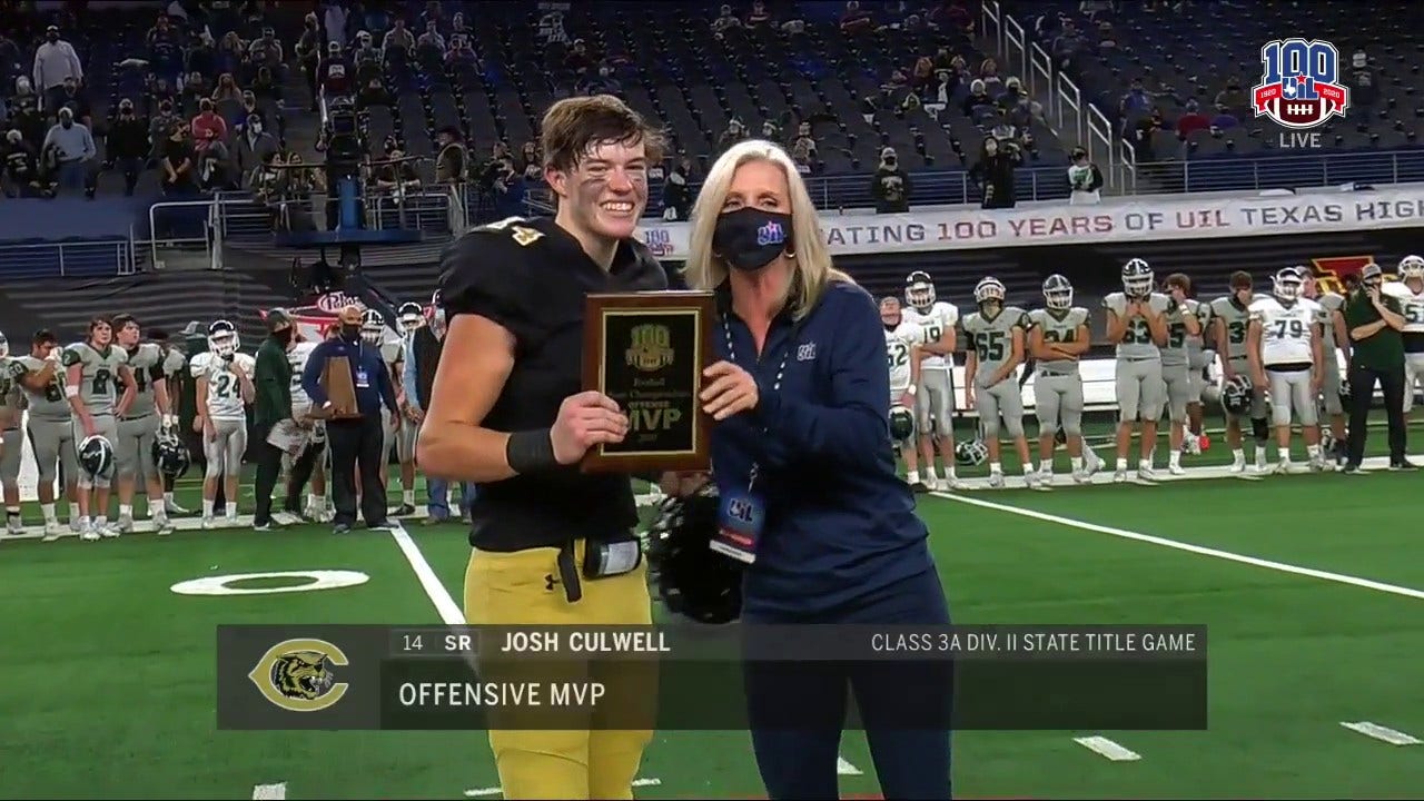 Josh Culwell is Offensive MVP for Canadian ' UIL State Championship