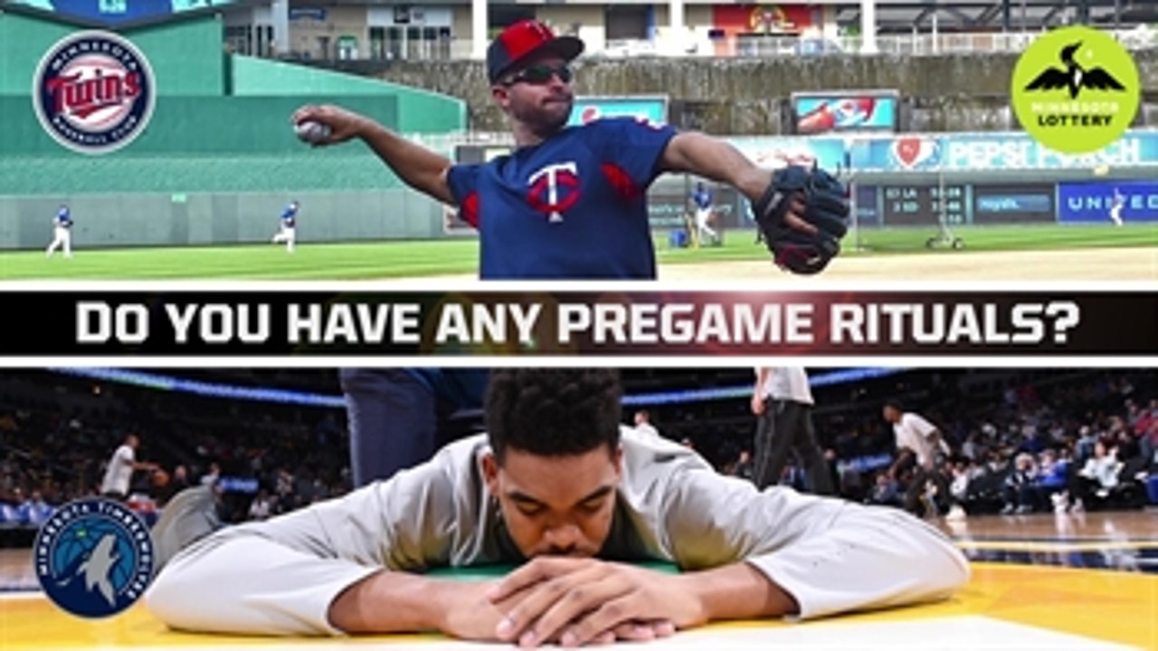 Digital Extra: Pregame rituals of Twins, Wolves