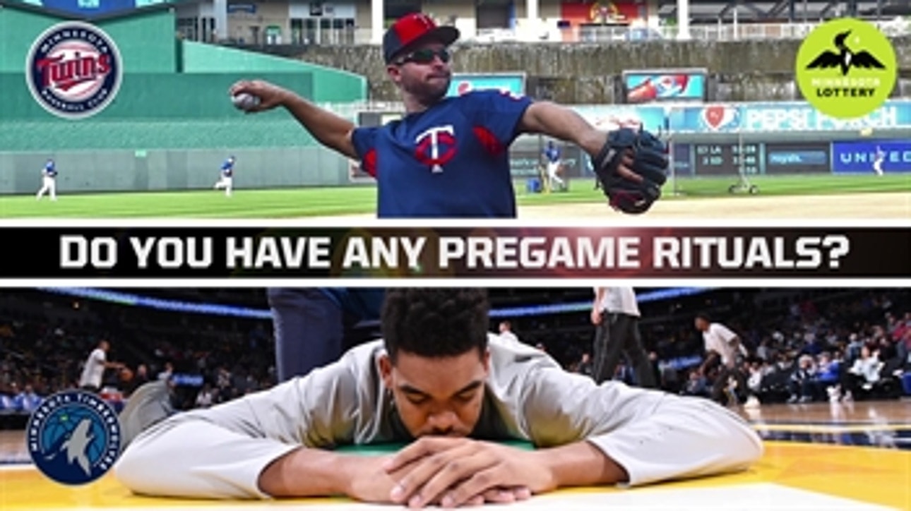 Digital Extra: Pregame rituals of Twins, Wolves