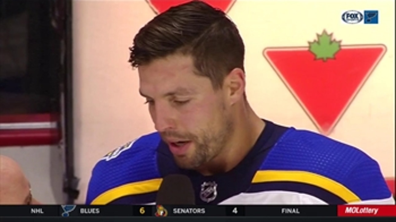 Perron on Allen: 'We're happy to get the win for him'