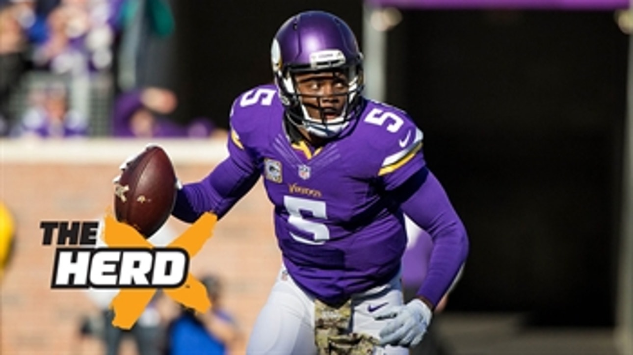 The Vikings wanted another quarterback besides Teddy Bridgewater - 'The Herd'