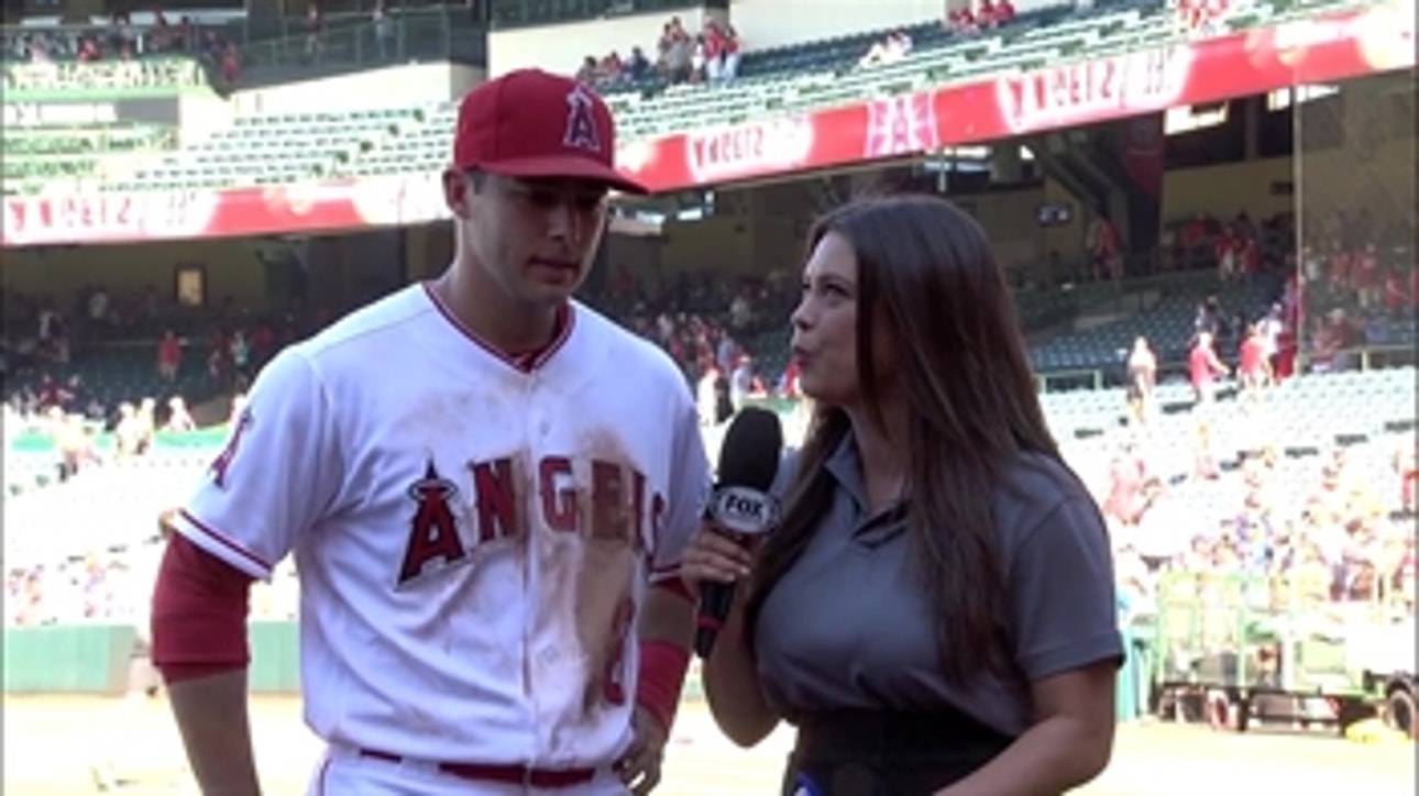 Mike Trout, Justin Upton, Kole Calhoun and Ian Kinsler homered in Sunday's victory over Houston, hear from David Fletcher on what the big night meant for the Angels