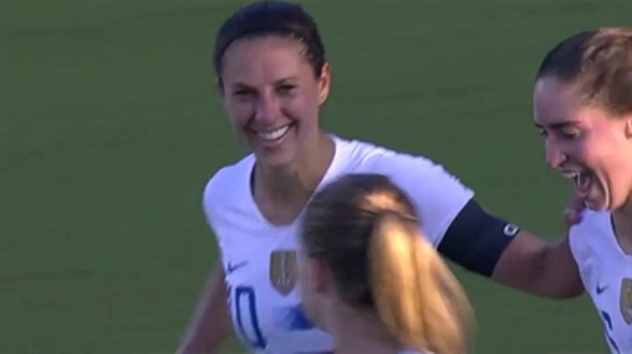 Lloyd completes her hat trick vs. Panama ' 2018 CONCACAF Women's Championship