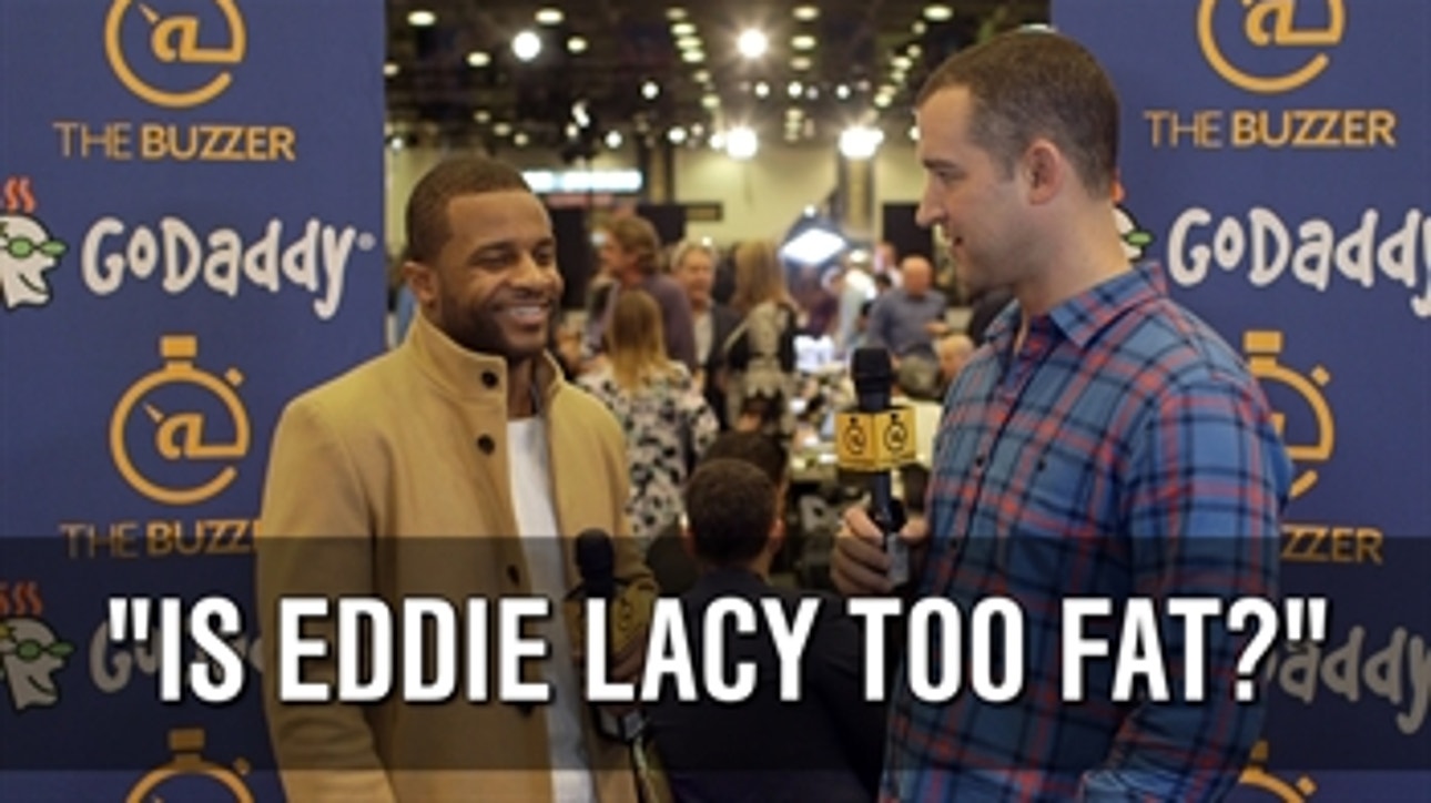 We asked Packers WR Randall Cobb: Is Eddie Lacy too fat?
