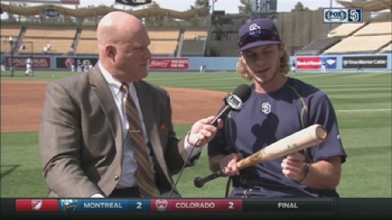 Travis Jankowski talks about the excitement of the suicide squeeze