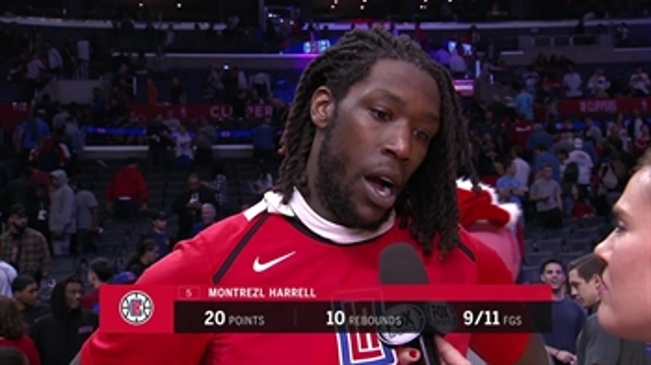 Montrezl Harrell praises full Clippers team effort after big win
