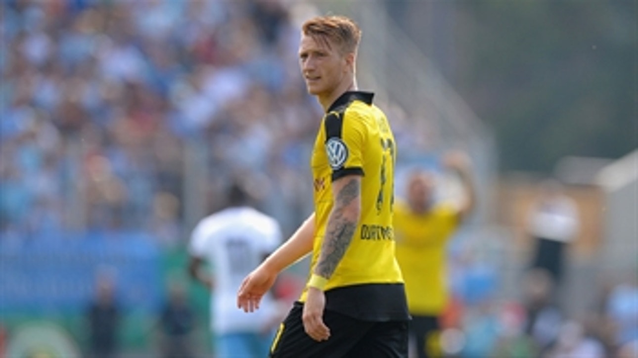 Reus gets Borussia Dortmund ahead 1-0 against Monchengladbach - 2015-16 Bundesliga Highlights