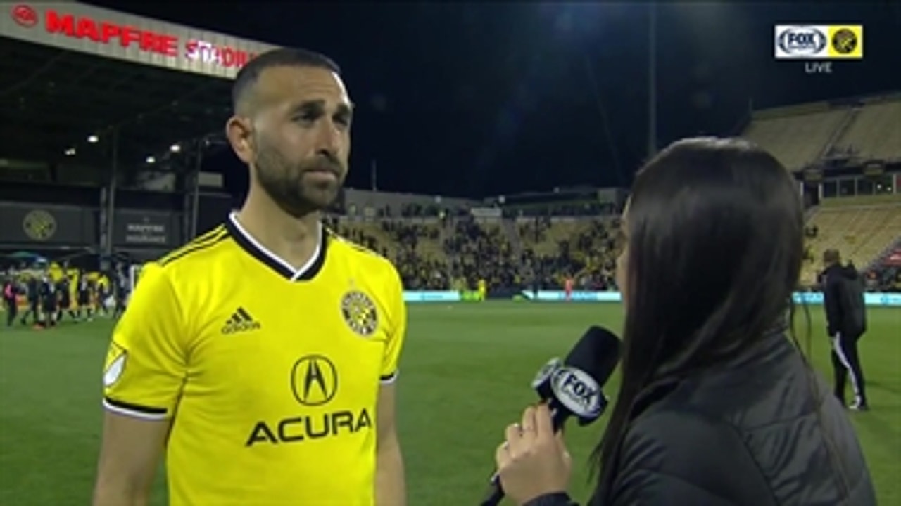 Crew SC has to put loss behind them, get ready for quick turnaround says Justin Meram