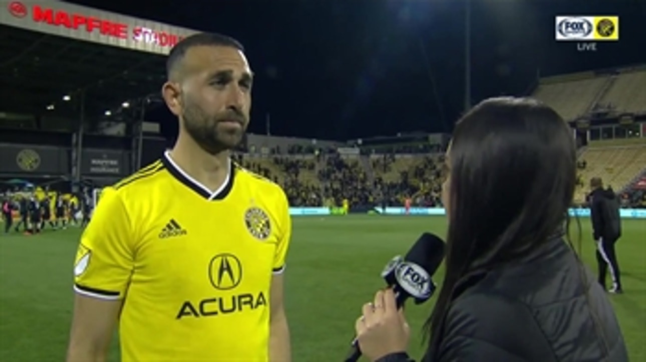 Crew SC has to put loss behind them, get ready for quick turnaround says Justin Meram