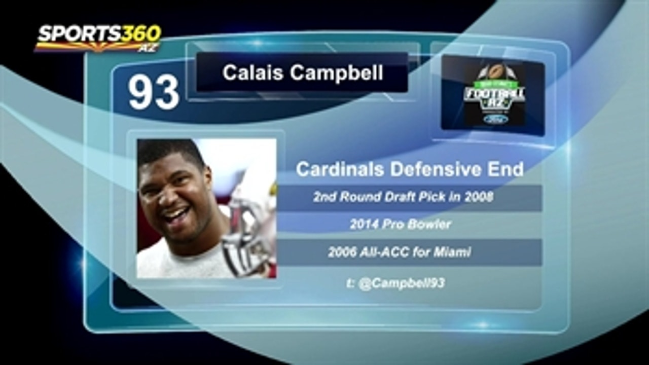 Calais Campbell joins Brad Cesmat's Football AZ