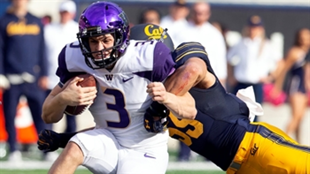 No. 15 Washington's offense sputters in 12-10 loss to California