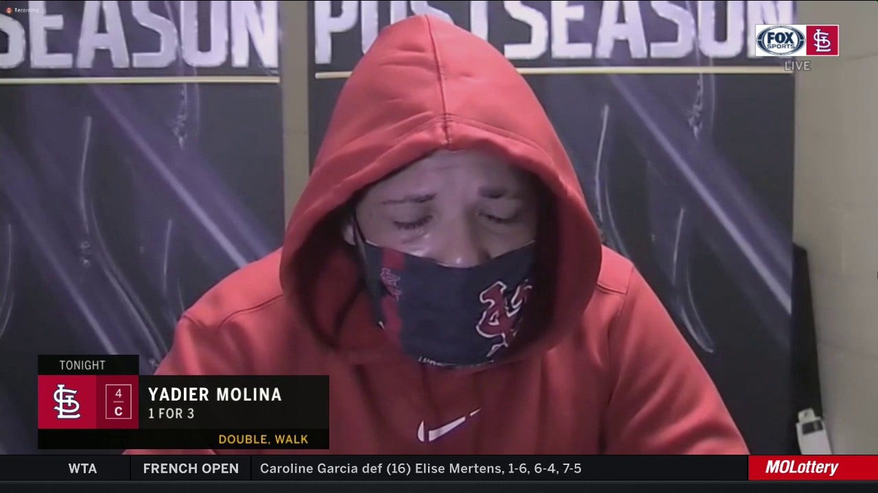 Yadi on passing of Bob Gibson: 'We lost one great man'