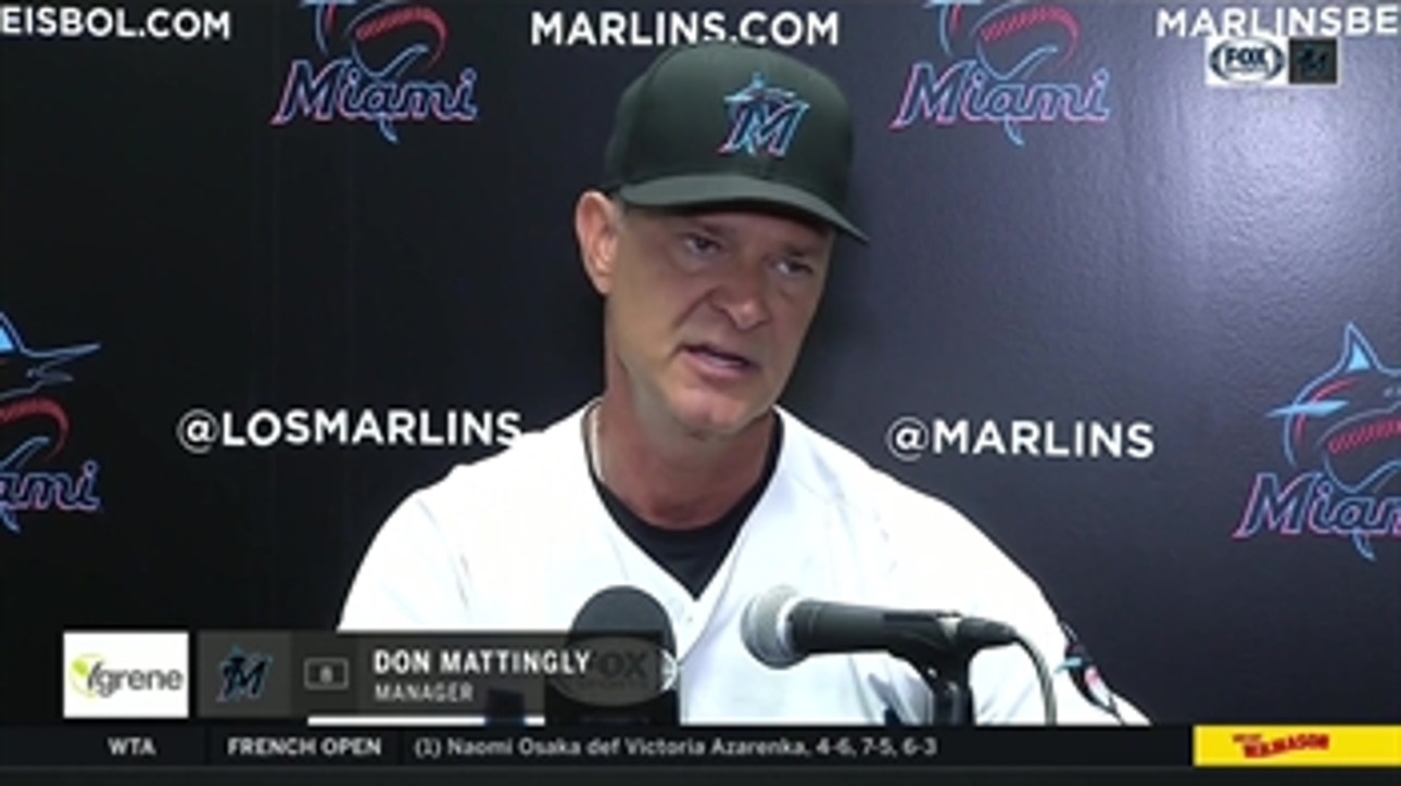 Don Mattingly on start from Sandy Alcántara, injury status of Neil Walker