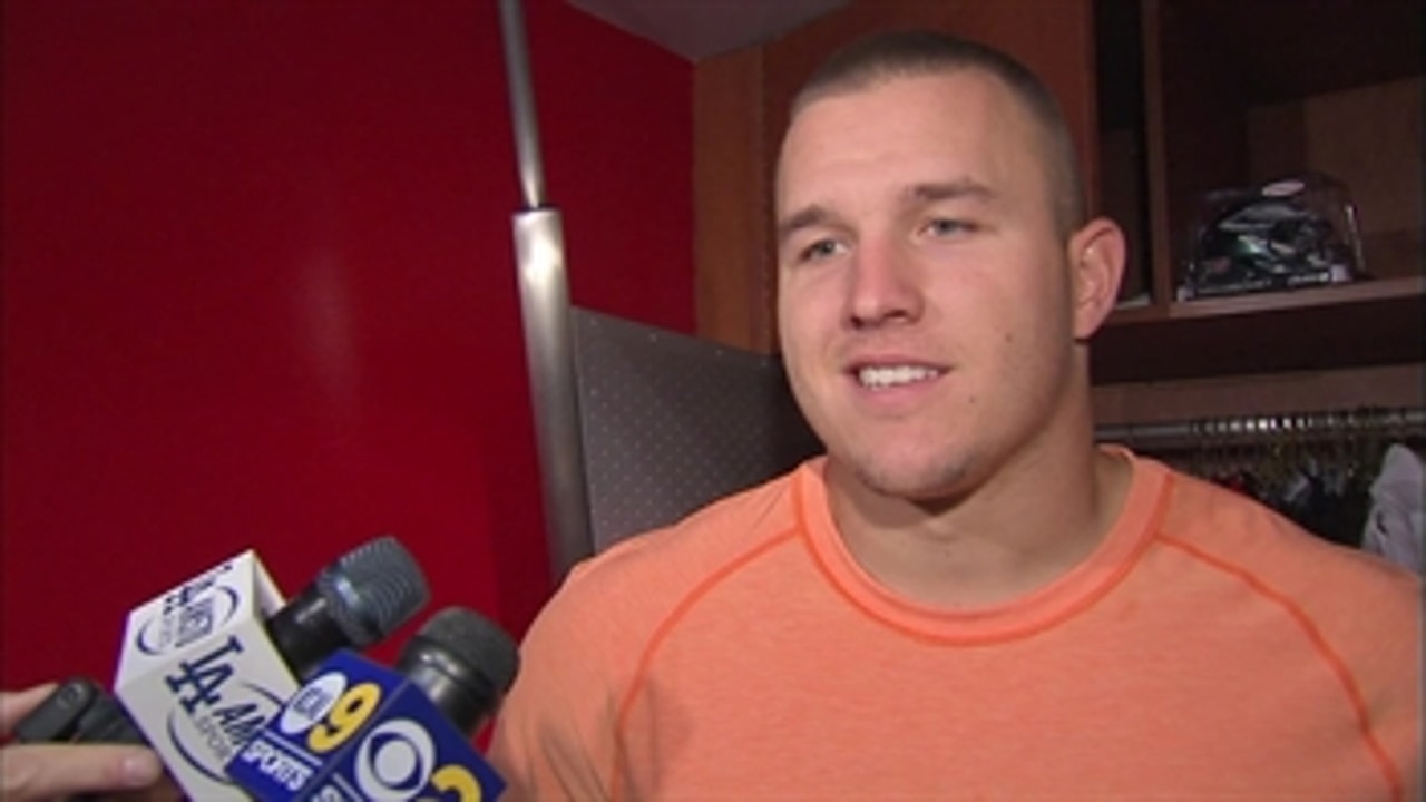 Trout: 'These last couple games we're finding ways to win'