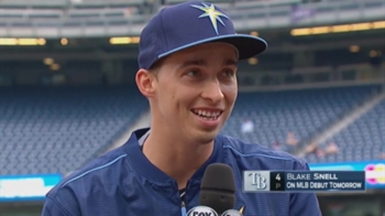 Blake Snell excited for upcoming debut