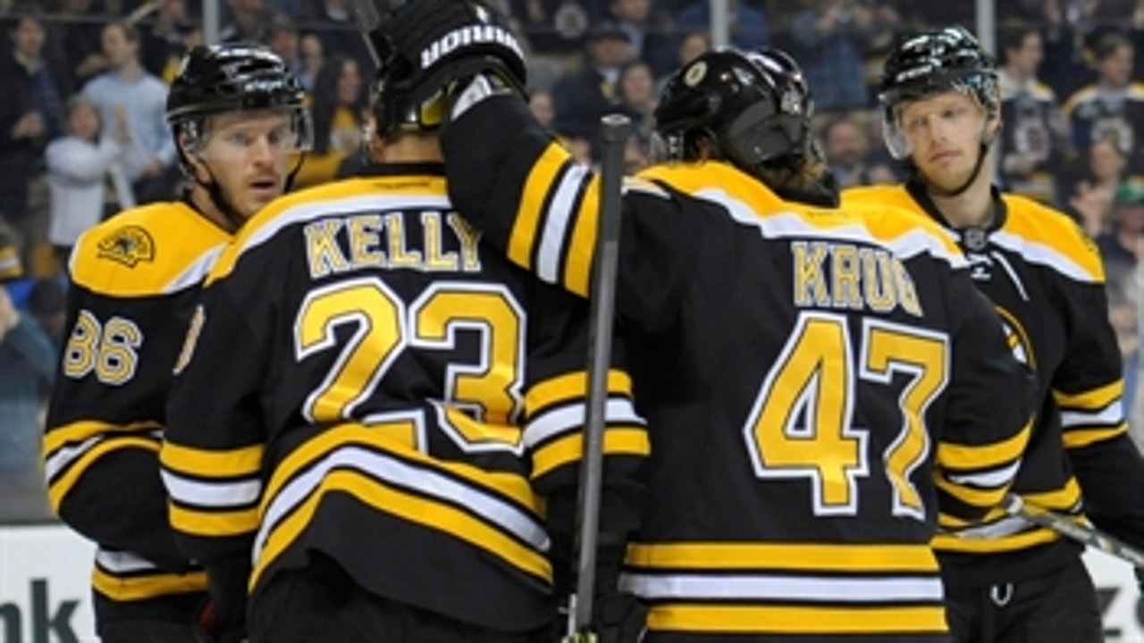 Bruins dominant against 'Canes