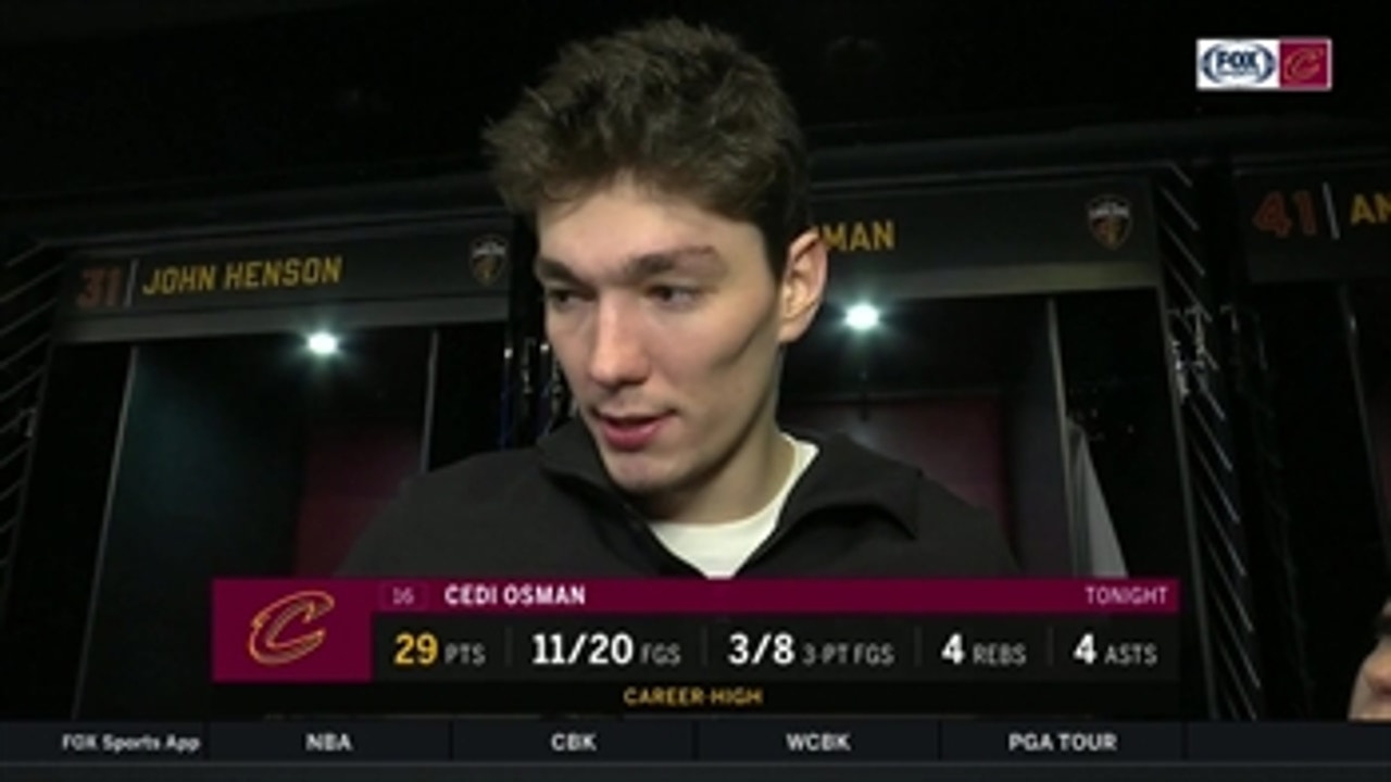 Cedi Osman credits recent success to an aggressive mindset on both ends of the floor