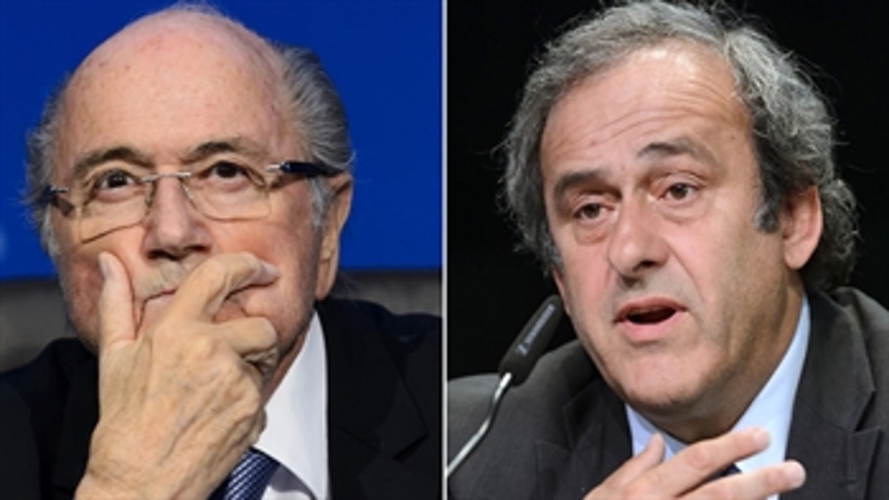 Sepp Blatter and Michel Platini get eight-year bans