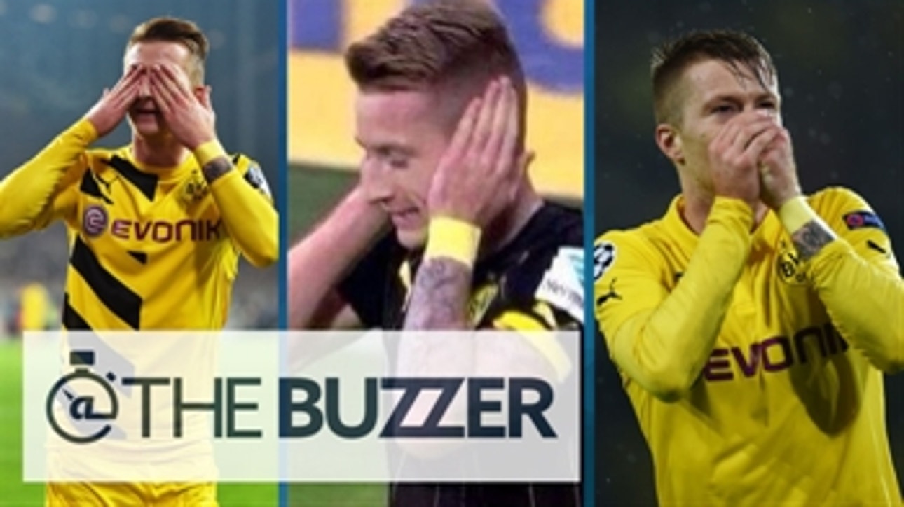 What's the deal with Marco Reus' odd goal celebrations?