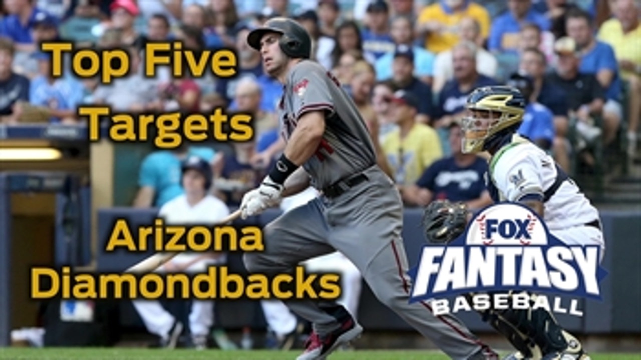 Fantasy Baseball Draft Advice: top five Arizona Diamondbacks