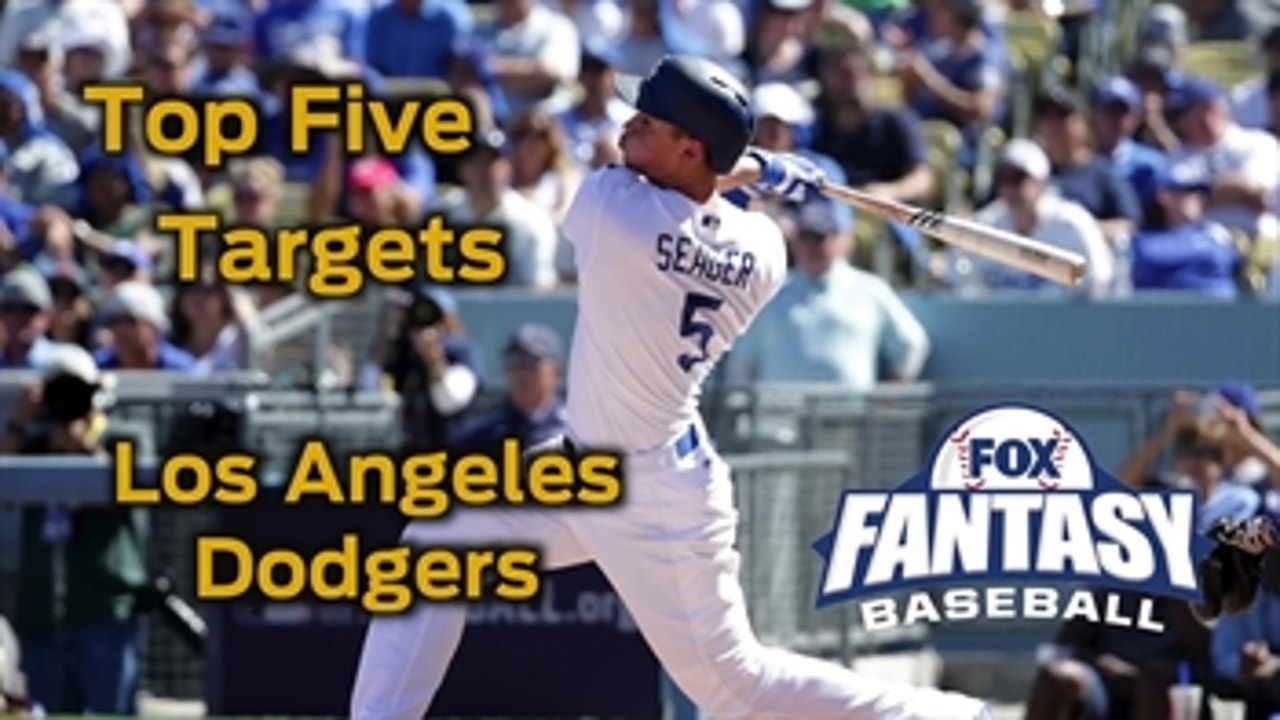 Fantasy Baseball Draft Advice: top five Los Angeles Dodgers