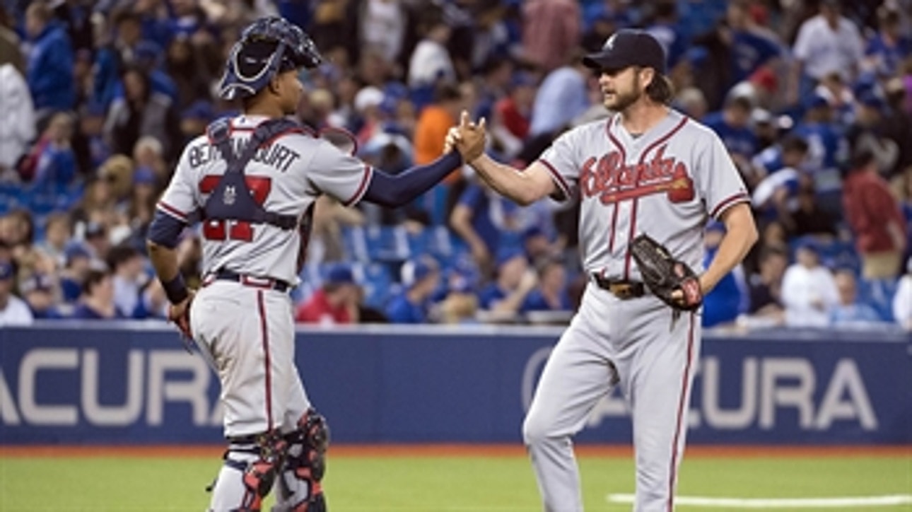 Grilli closes out Blue Jays, Braves win 5-2