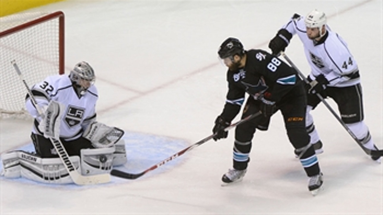 Kings oust Sharks, Williams pleased with comeback