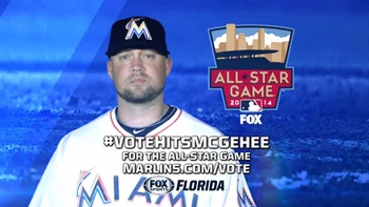 Marlins players explain why you should #VoteHitsMcGehee