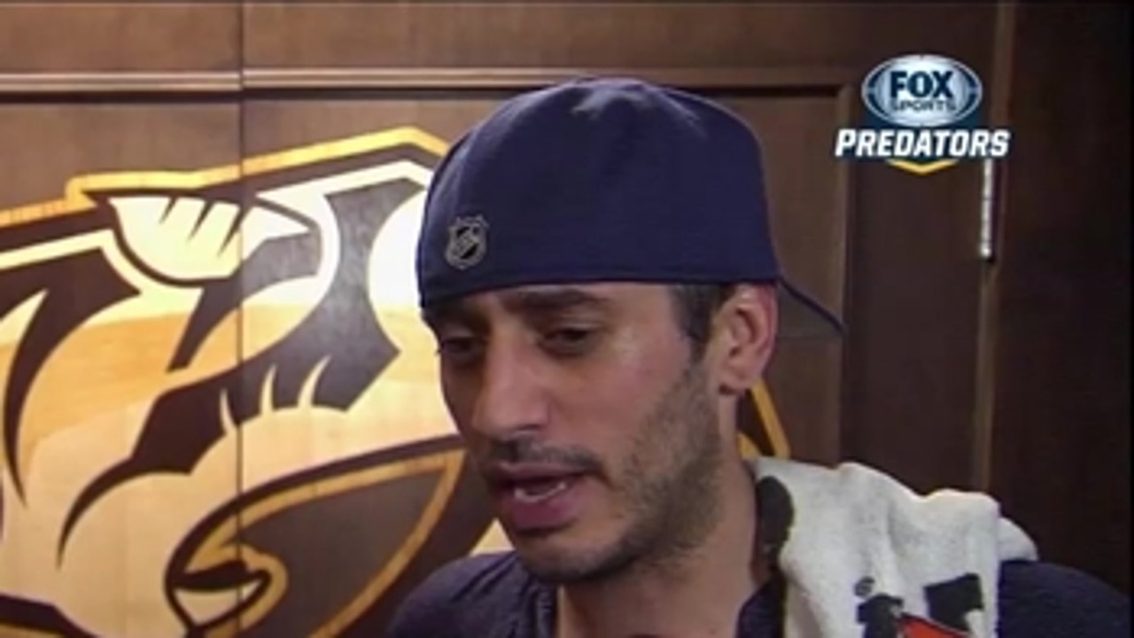 Mike Ribeiro discusses the close loss to the Islanders