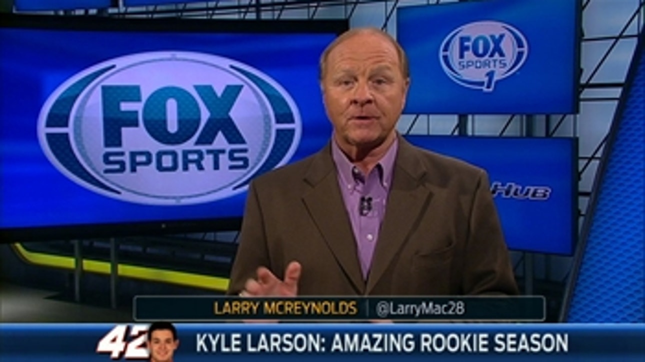 Larry's Notebook: Kyle Larson's Amazing Rookie Start