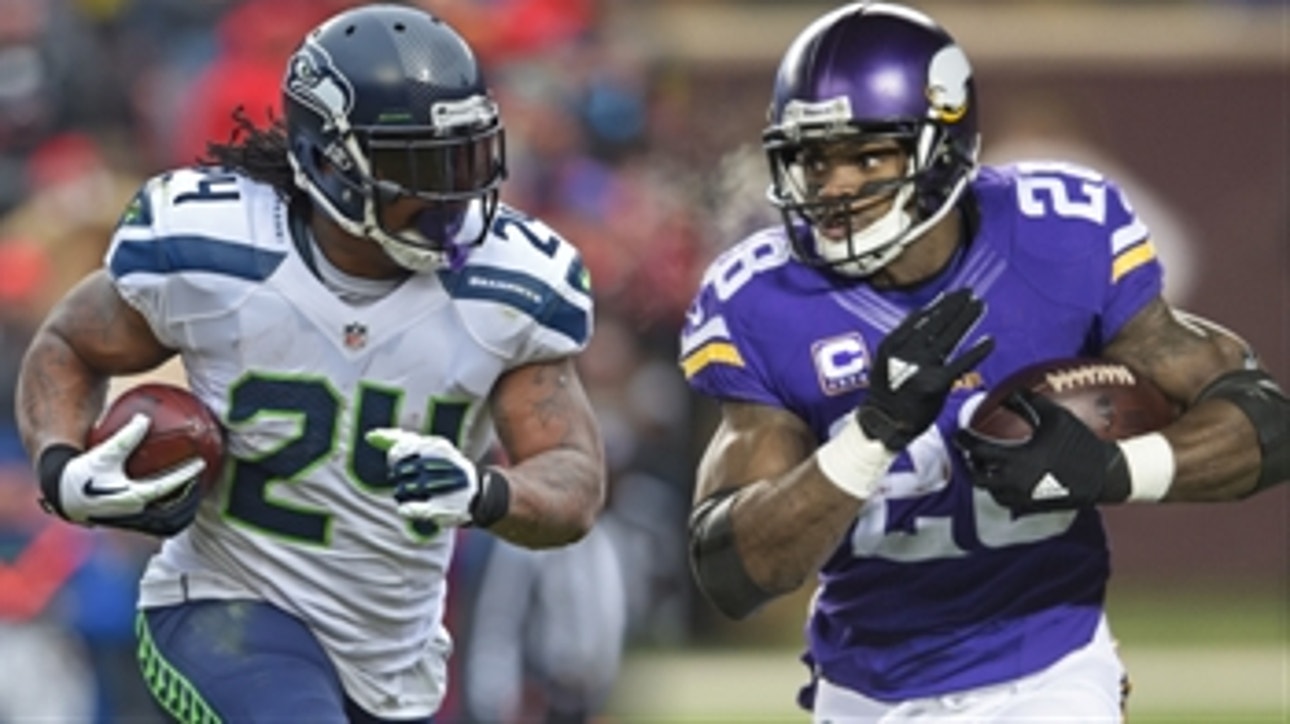 Adrian Peterson: Marshawn Lynch is the second best RB in the NFL