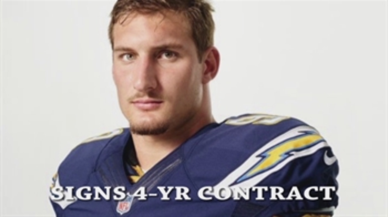 Joey Bosa signs 4-year contract with the Chargers