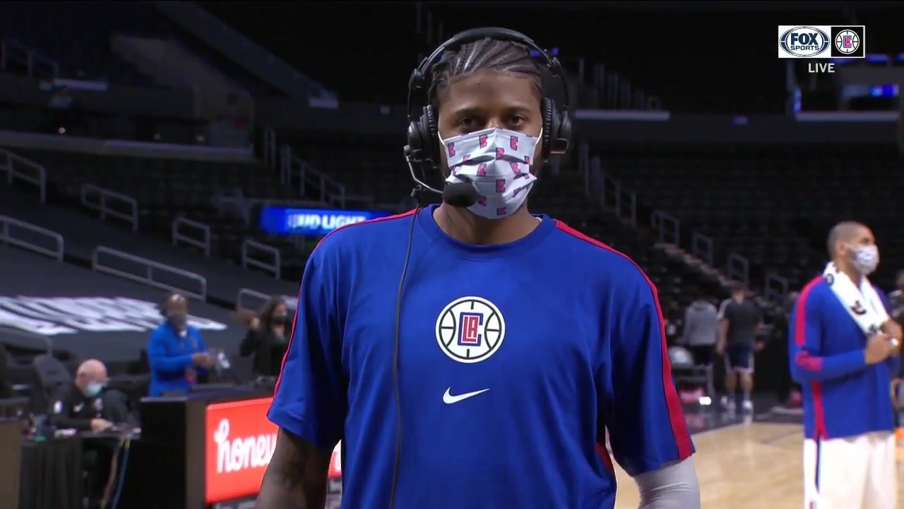 Paul George talks ahead of season opener on Dec. 22