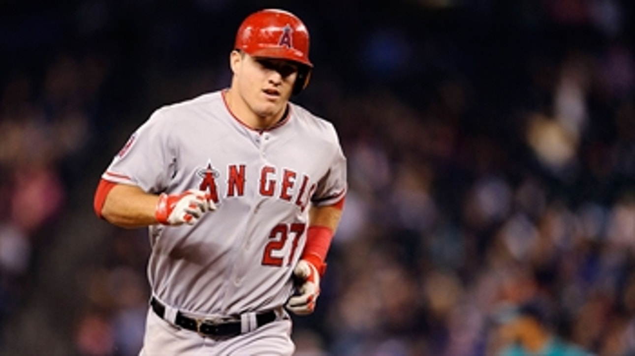 Trout humbled after being named AL MVP