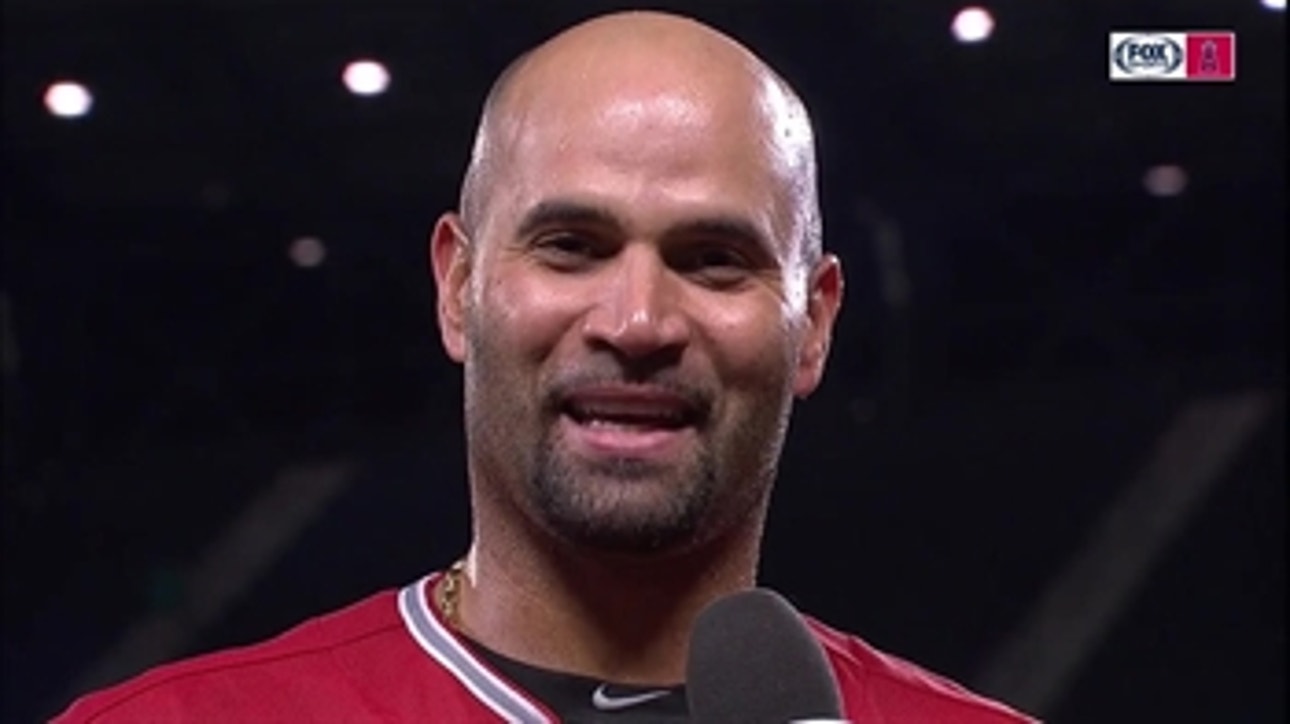 Albert Pujols reflects on what it means to collect hit 3,000