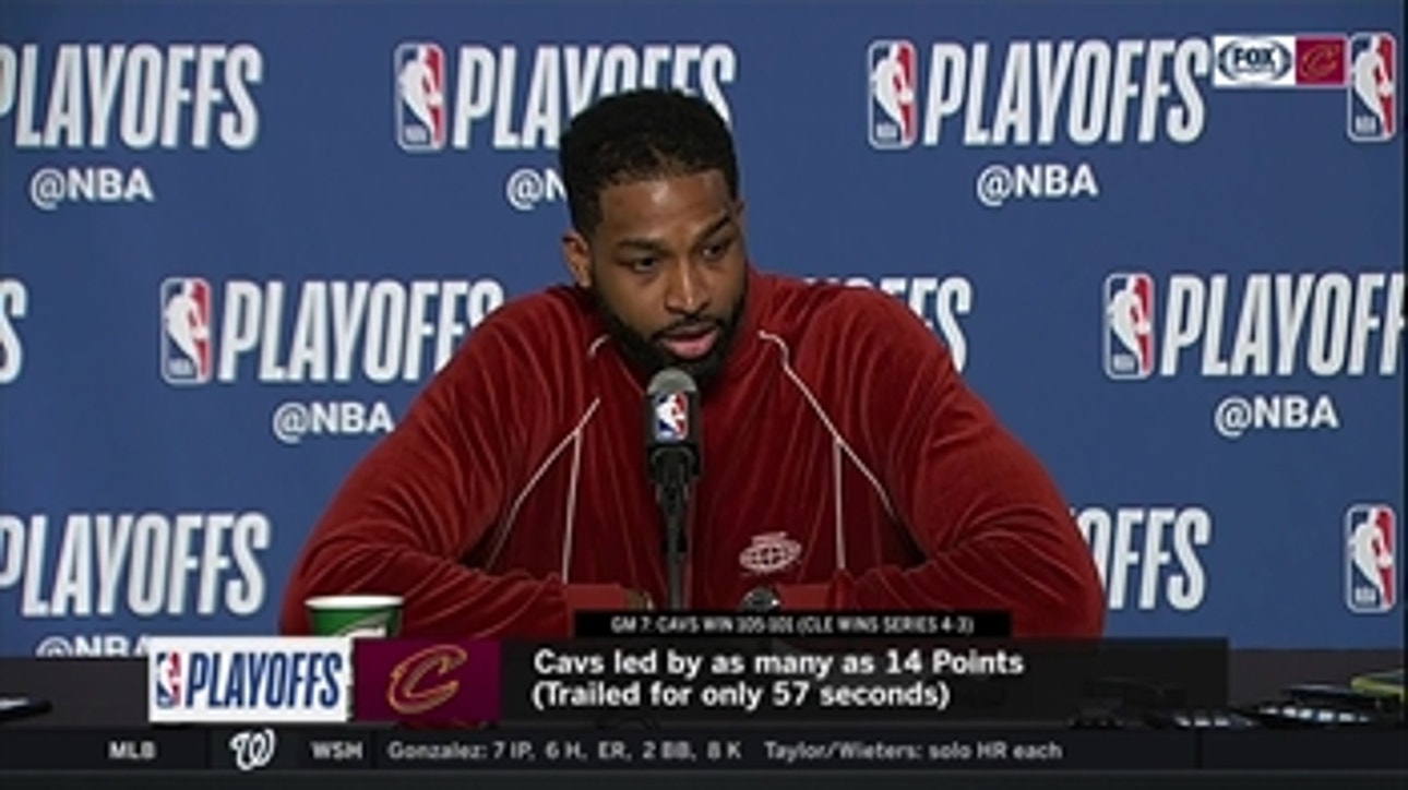 Tristan Thompson knew Cavs' veterans had to step up and lead in Game 7