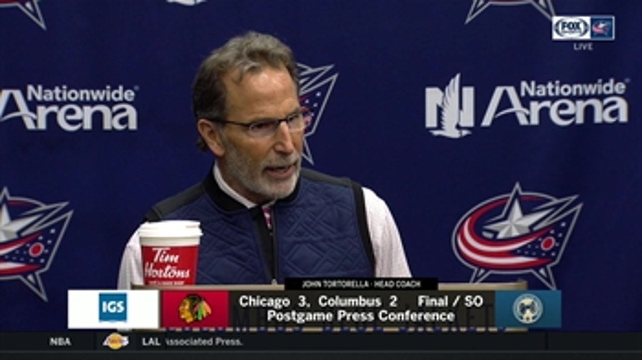John Tortorella is furious at officials for how game clock was handled in OT