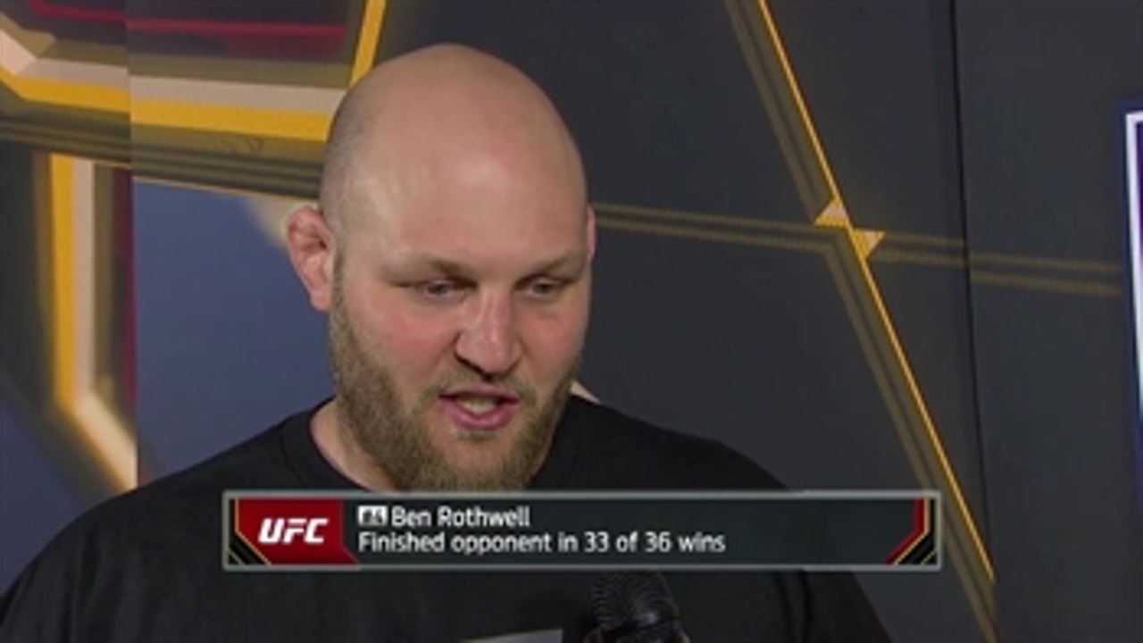 Rothwell ready for dos Santos, eyes on the belt
