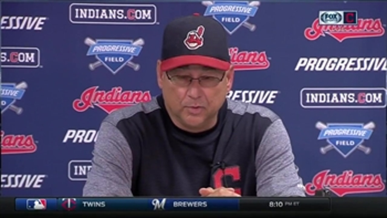 Despite the loss, Terry Francona credits Trevor Bauer for pitching effectively