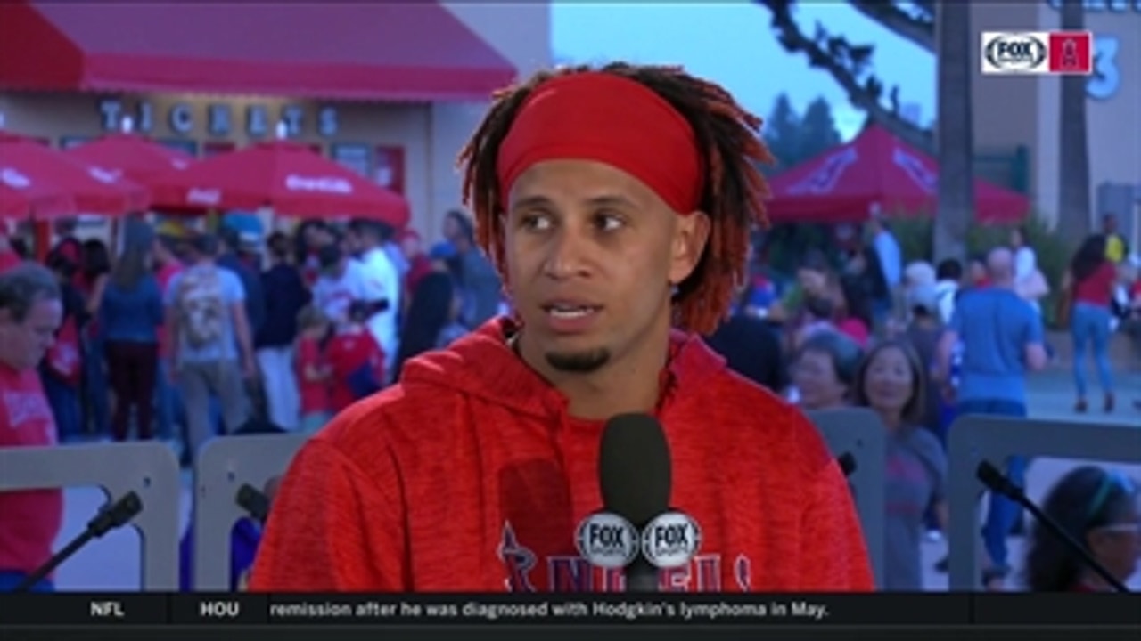 Keynan Middleton gives Ohtani advice, describes rehab process